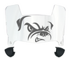 Cleveland Browns Mini Football Helmet Visor Shield w/ Clips - PICK VISOR & LOGO COLOR