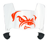 Cleveland Browns Mini Football Helmet Visor Shield w/ Clips - PICK VISOR & LOGO COLOR