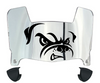 Cleveland Browns Mini Football Helmet Visor Shield w/ Clips - PICK VISOR & LOGO COLOR