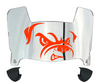 Cleveland Browns Mini Football Helmet Visor Shield w/ Clips - PICK VISOR & LOGO COLOR