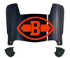 Cleveland Browns Mini Football Helmet Visor Shield w/ Clips - PICK VISOR & LOGO COLOR