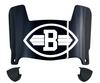 Cleveland Browns Mini Football Helmet Visor Shield w/ Clips - PICK VISOR & LOGO COLOR