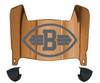 Cleveland Browns Mini Football Helmet Visor Shield w/ Clips - PICK VISOR & LOGO COLOR
