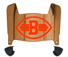 Cleveland Browns Mini Football Helmet Visor Shield w/ Clips - PICK VISOR & LOGO COLOR