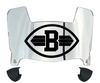 Cleveland Browns Mini Football Helmet Visor Shield w/ Clips - PICK VISOR & LOGO COLOR