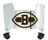 Cleveland Browns Mini Football Helmet Visor Shield w/ Clips - PICK VISOR & LOGO COLOR