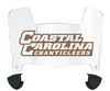 Coastal Carolina Chanticleers Mini Football Helmet Visor Shield w/ Clips - PICK VISOR & LOGO COLOR