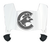 Coastal Carolina Chanticleers Mini Football Helmet Visor Shield w/ Clips - PICK VISOR & LOGO COLOR