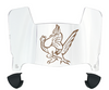 Coastal Carolina Chanticleers Mini Football Helmet Visor Shield w/ Clips - PICK VISOR & LOGO COLOR