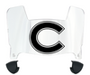 Colgate Raiders Mini Football Helmet Visor Shield w/ Clips - PICK VISOR & LOGO COLOR