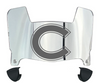 Colgate Raiders Mini Football Helmet Visor Shield w/ Clips - PICK VISOR & LOGO COLOR