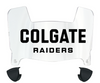 Colgate Raiders Mini Football Helmet Visor Shield w/ Clips - PICK VISOR & LOGO COLOR
