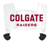Colgate Raiders Mini Football Helmet Visor Shield w/ Clips - PICK VISOR & LOGO COLOR