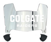Colgate Raiders Mini Football Helmet Visor Shield w/ Clips - PICK VISOR & LOGO COLOR