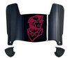 Colgate Raiders Mini Football Helmet Visor Shield w/ Clips - PICK VISOR & LOGO COLOR