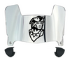 Colgate Raiders Mini Football Helmet Visor Shield w/ Clips - PICK VISOR & LOGO COLOR