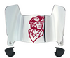 Colgate Raiders Mini Football Helmet Visor Shield w/ Clips - PICK VISOR & LOGO COLOR