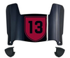 Colgate Raiders Mini Football Helmet Visor Shield w/ Clips - PICK VISOR & LOGO COLOR