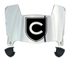 Colgate Raiders Mini Football Helmet Visor Shield w/ Clips - PICK VISOR & LOGO COLOR