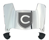 Colgate Raiders Mini Football Helmet Visor Shield w/ Clips - PICK VISOR & LOGO COLOR
