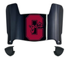 Colgate Raiders Mini Football Helmet Visor Shield w/ Clips - PICK VISOR & LOGO COLOR