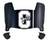 Colgate Raiders Mini Football Helmet Visor Shield w/ Clips - PICK VISOR & LOGO COLOR