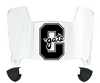 Colgate Raiders Mini Football Helmet Visor Shield w/ Clips - PICK VISOR & LOGO COLOR