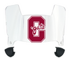 Colgate Raiders Mini Football Helmet Visor Shield w/ Clips - PICK VISOR & LOGO COLOR