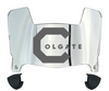 Colgate Raiders Mini Football Helmet Visor Shield w/ Clips - PICK VISOR & LOGO COLOR