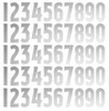 Colorado Avalanche Helmet Jersey Style Vinyl Number Decal Sheet Set of 50 #0-9 - Pick Color & Size