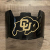 Colorado Buffaloes Full Size Football Helmet Visor Shield w/ Clips - PICK VISOR & LOGO COLOR