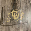 Colorado Buffaloes Full Size Football Helmet Visor Shield w/ Clips - PICK VISOR & LOGO COLOR