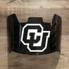 Colorado Buffaloes Full Size Football Helmet Visor Shield w/ Clips - PICK VISOR & LOGO COLOR