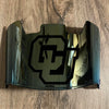 Colorado Buffaloes Full Size Football Helmet Visor Shield w/ Clips - PICK VISOR & LOGO COLOR