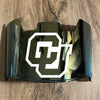 Colorado Buffaloes Full Size Football Helmet Visor Shield w/ Clips - PICK VISOR & LOGO COLOR