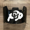 Colorado Buffaloes Full Size Football Helmet Visor Shield w/ Clips - PICK VISOR & LOGO COLOR