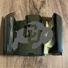 Colorado Buffaloes Full Size Football Helmet Visor Shield w/ Clips - PICK VISOR & LOGO COLOR