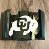 Colorado Buffaloes Full Size Football Helmet Visor Shield w/ Clips - PICK VISOR & LOGO COLOR