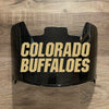 Colorado Buffaloes Full Size Football Helmet Visor Shield w/ Clips - PICK VISOR & LOGO COLOR