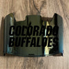 Colorado Buffaloes Full Size Football Helmet Visor Shield w/ Clips - PICK VISOR & LOGO COLOR