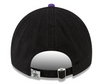 Colorado Rockies Swarovski Crystal Bling Womens Black New Era Adjustable Hat