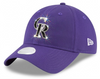 Colorado Rockies Swarovski Crystal Bling Womens Purple New Era Adjustable Hat