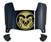 Colorado State Rams Mini Football Helmet Visor Shield w/ Clips - PICK VISOR & LOGO COLOR