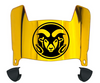 Colorado State Rams Mini Football Helmet Visor Shield w/ Clips - PICK VISOR & LOGO COLOR