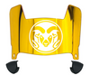 Colorado State Rams Mini Football Helmet Visor Shield w/ Clips - PICK VISOR & LOGO COLOR
