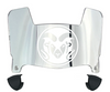 Colorado State Rams Mini Football Helmet Visor Shield w/ Clips - PICK VISOR & LOGO COLOR