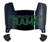 Colorado State Rams Mini Football Helmet Visor Shield w/ Clips - PICK VISOR & LOGO COLOR