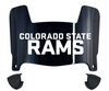 Colorado State Rams Mini Football Helmet Visor Shield w/ Clips - PICK VISOR & LOGO COLOR