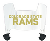 Colorado State Rams Mini Football Helmet Visor Shield w/ Clips - PICK VISOR & LOGO COLOR