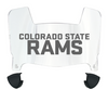Colorado State Rams Mini Football Helmet Visor Shield w/ Clips - PICK VISOR & LOGO COLOR